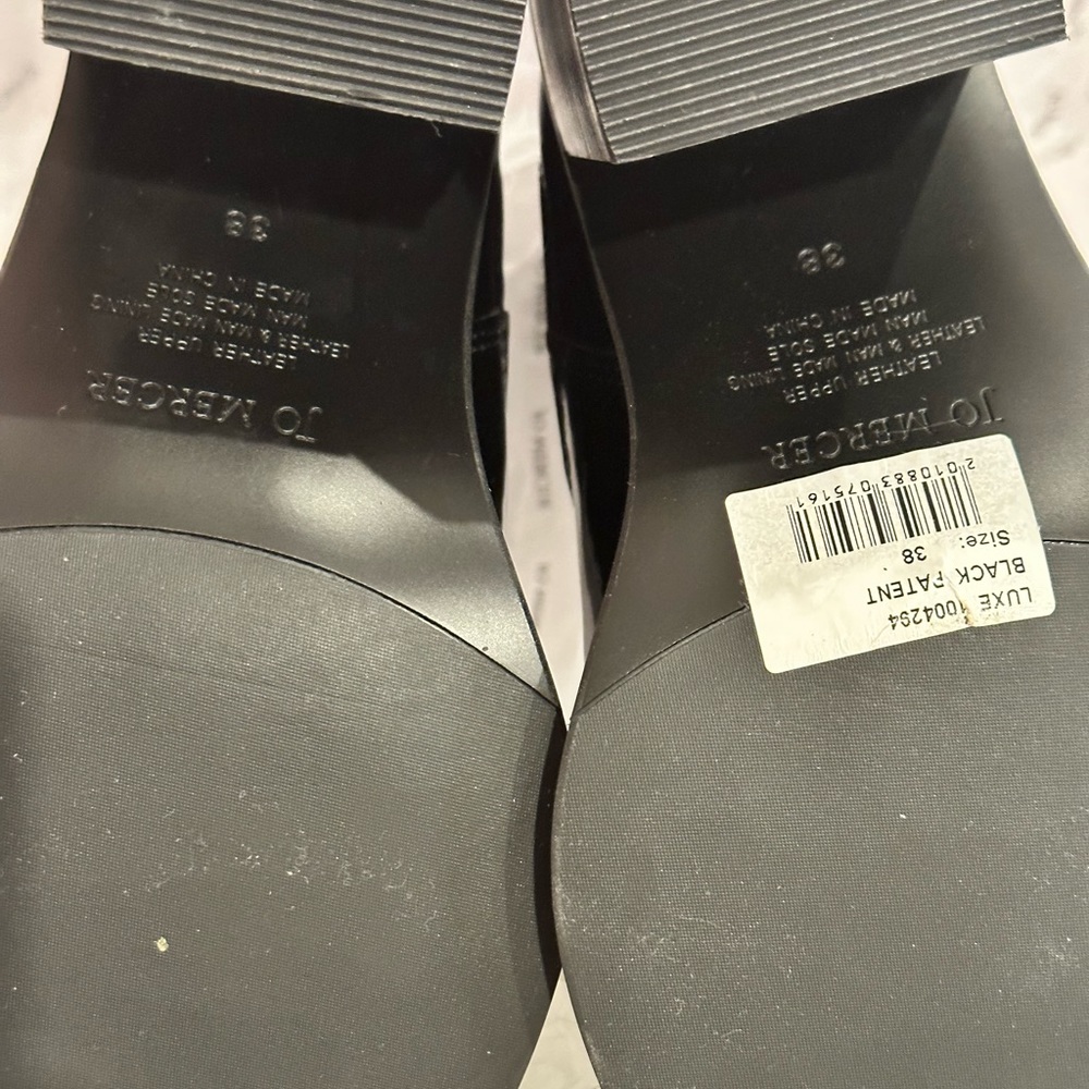 Jo Mercer Luxe High Ankle Boots - Size 38 - Picture 7 of 9